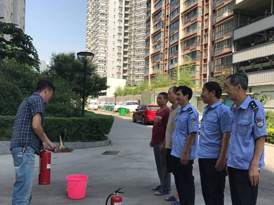 建設集團咸陽核佳園物業管理有限公司積極開展 “安全生產月”活動